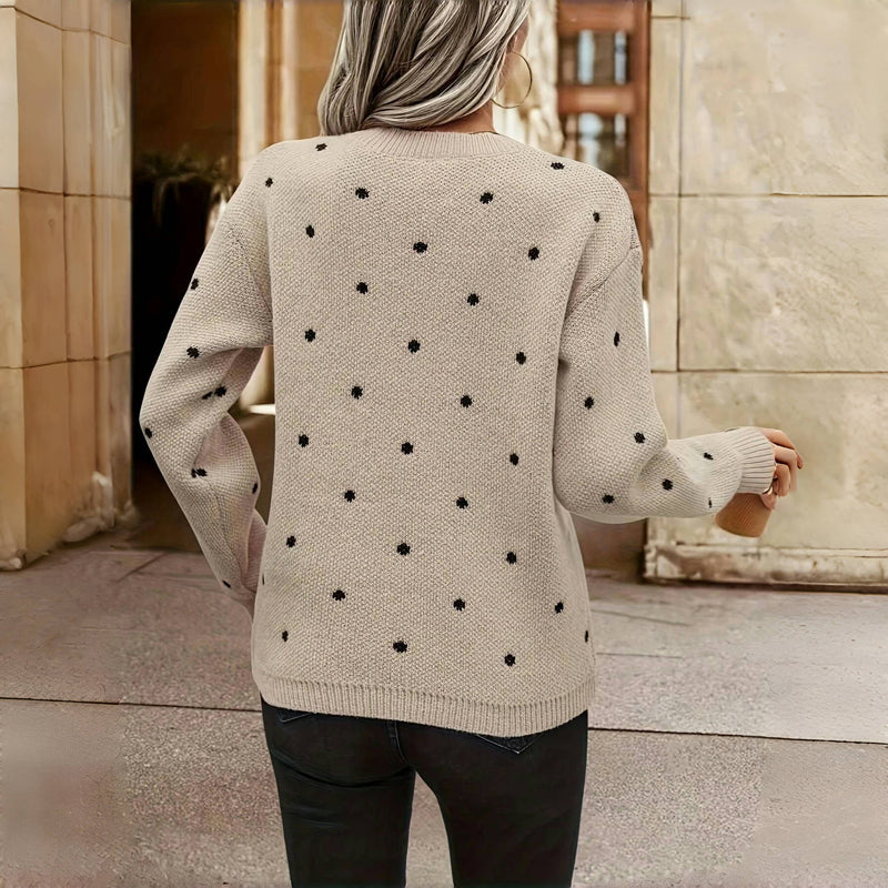 Ivy | Classic Dot Sweater