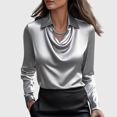 Elanora – Elegant Shiny Blouse
