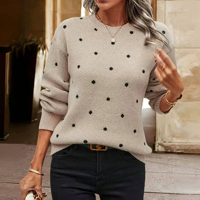 Ivy | Classic Dot Sweater