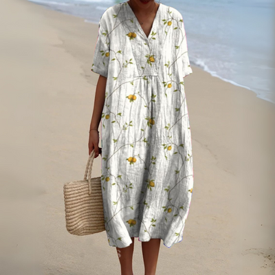 Nathalie™ | Elegant Floral Dress