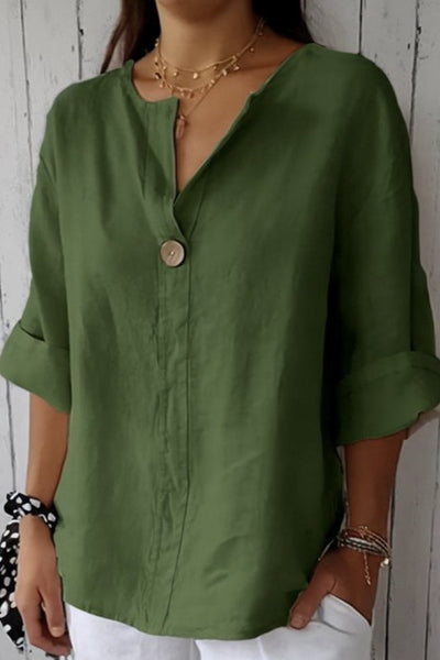 Taya | Relaxed Blouse in a Natural Style