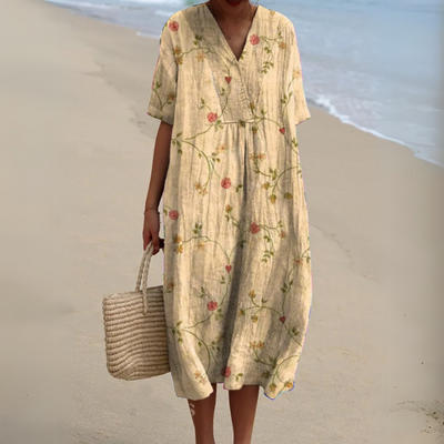 Nathalie™ | Elegant Floral Dress