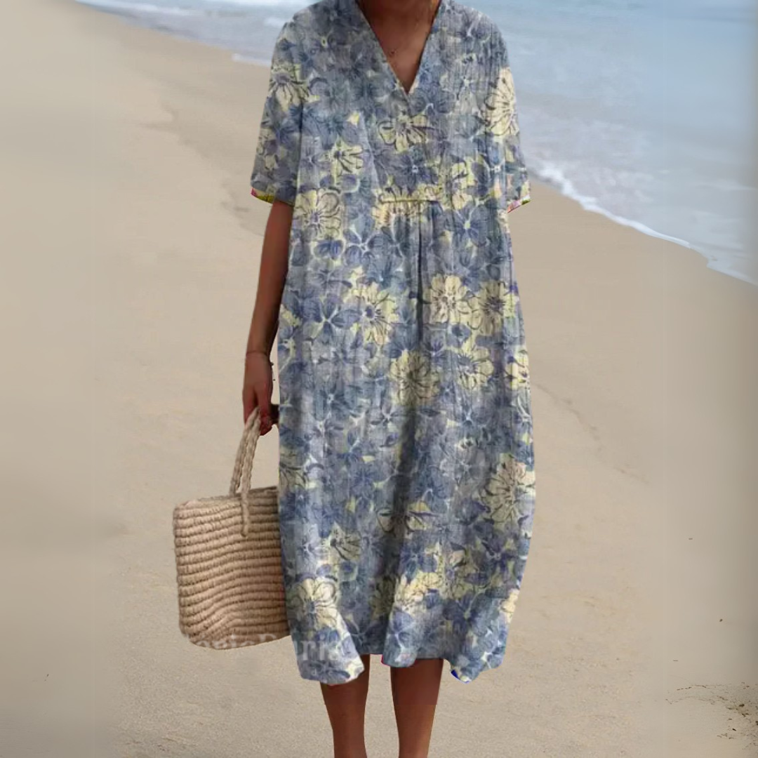 Nathalie™ | Elegant Floral Dress