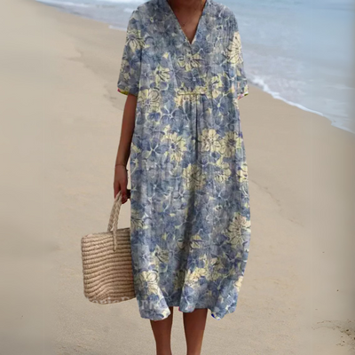 Nathalie™ | Elegant Floral Dress