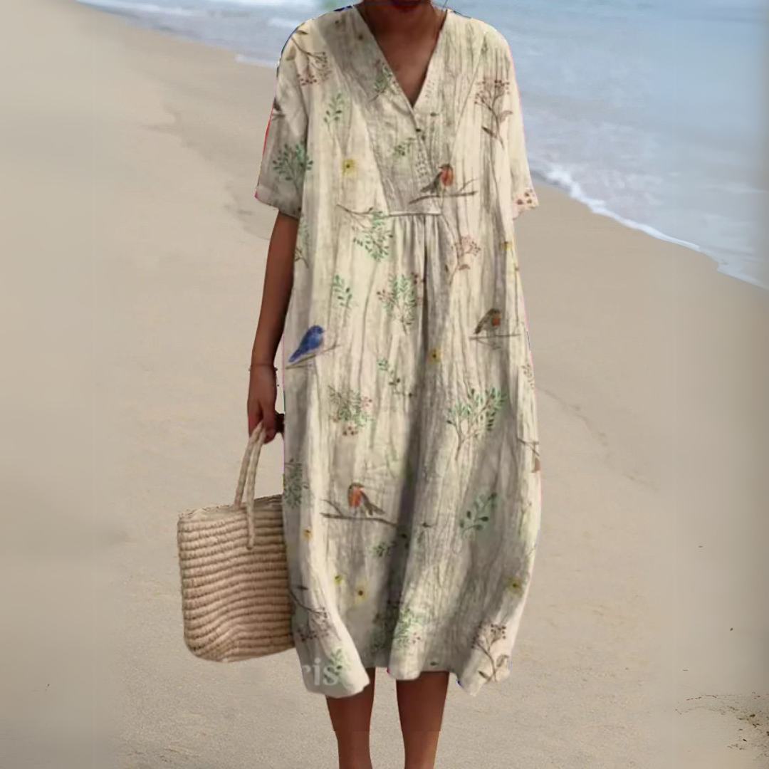 Nathalie™ | Elegant Floral Dress