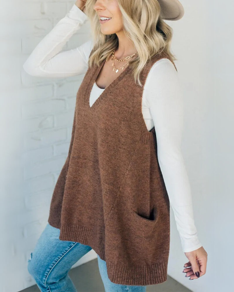 Claudia | Relaxed Chic Vest