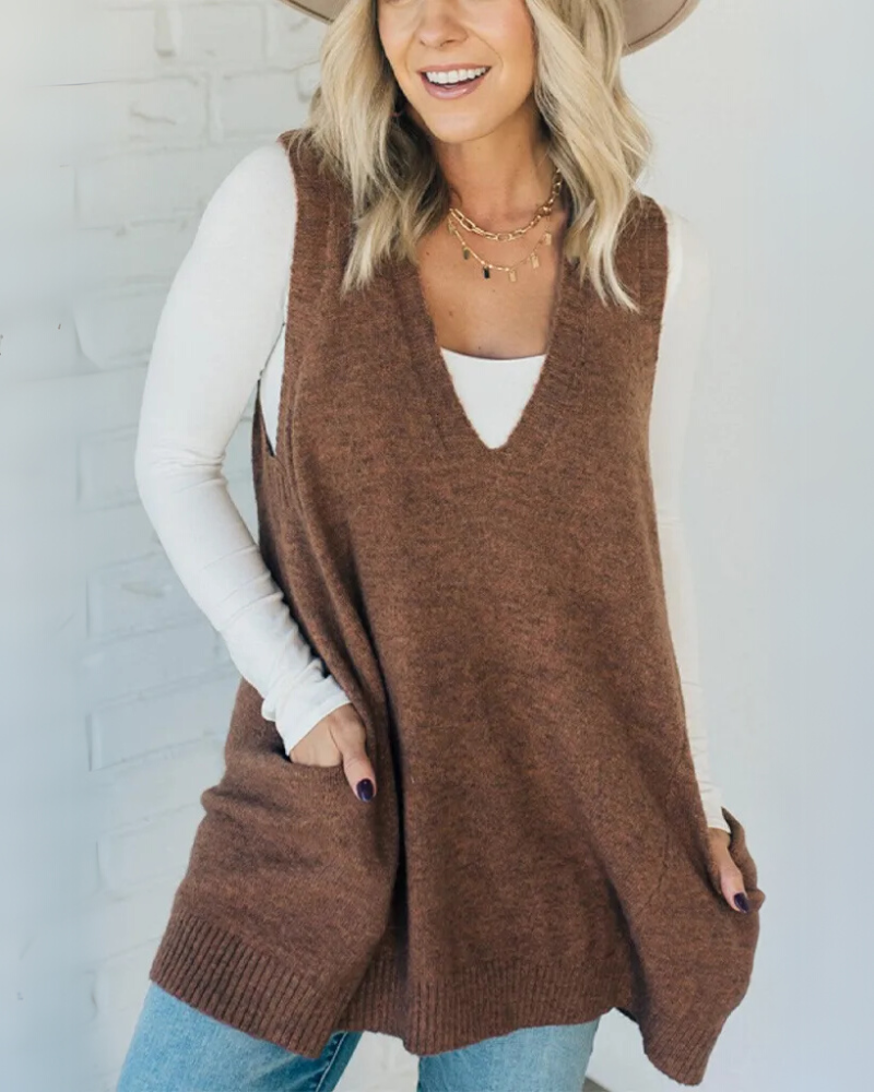 Claudia | Relaxed Chic Vest