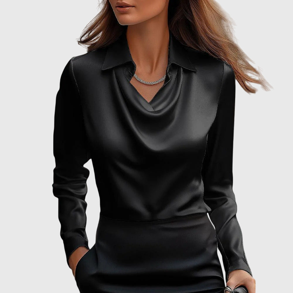 Elanora – Elegant Shiny Blouse