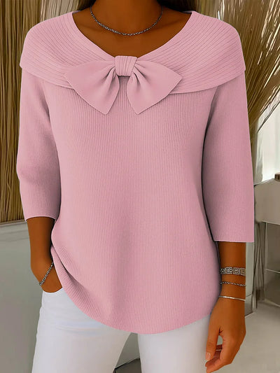 Thea | Elegant Bow Jumper