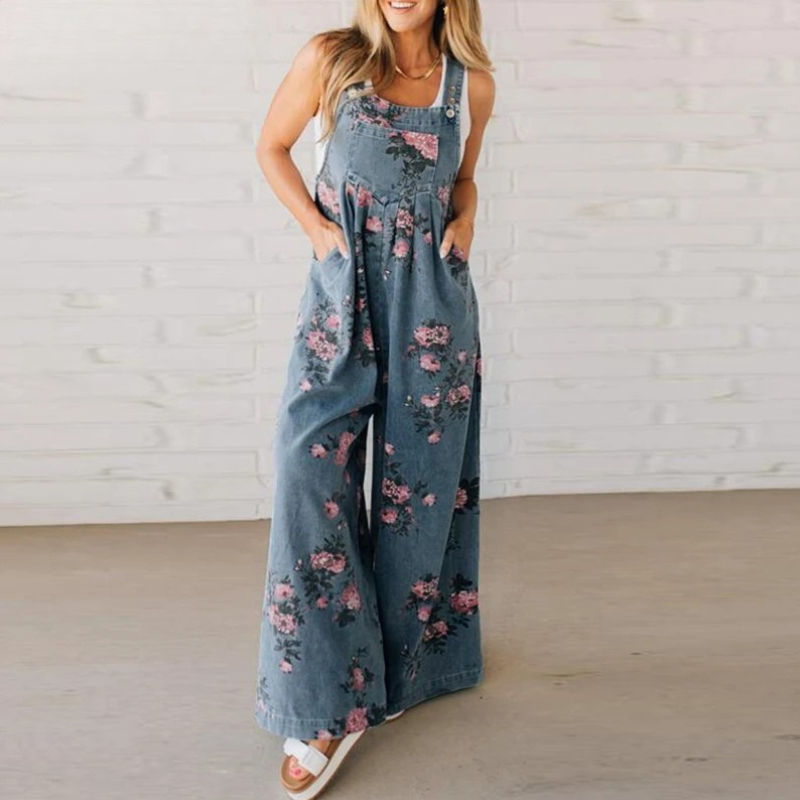 Daisy | Relaxed Floral Jumpsuit