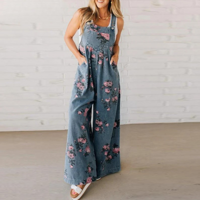 Daisy | Relaxed Floral Jumpsuit