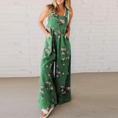 Daisy | Relaxed Floral Jumpsuit