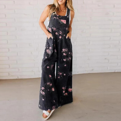 Daisy | Relaxed Floral Jumpsuit