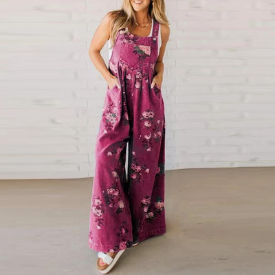 Daisy | Relaxed Floral Jumpsuit