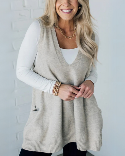 Claudia | Relaxed Chic Vest