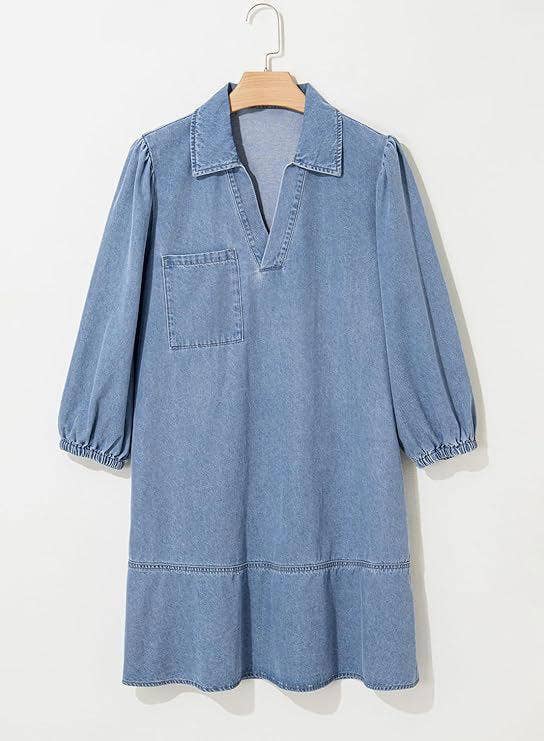 Leni | Casual Denim Dress