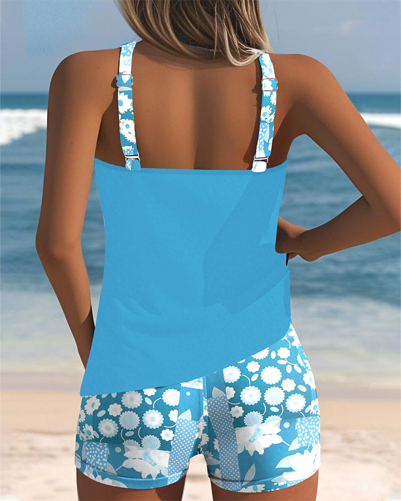 Saga | Coastal Bloom Swim Set