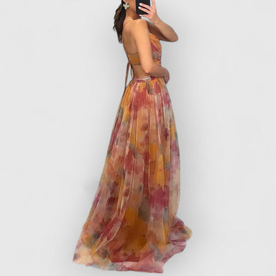 Dani | Maxi Dress with Floral Print