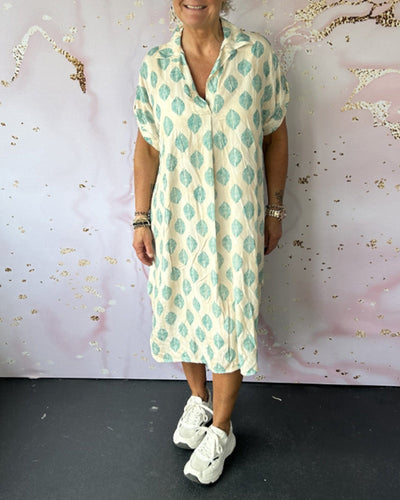 Coral | Everyday Shirt Dress