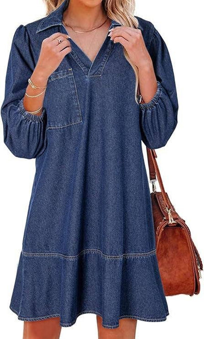 Leni | Casual Denim Dress