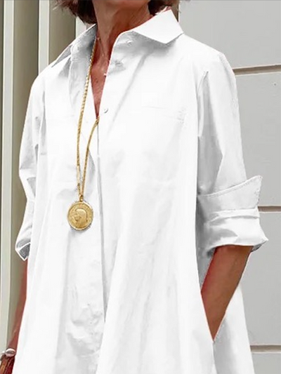 Senna | Modern Relaxed Shirt Dress