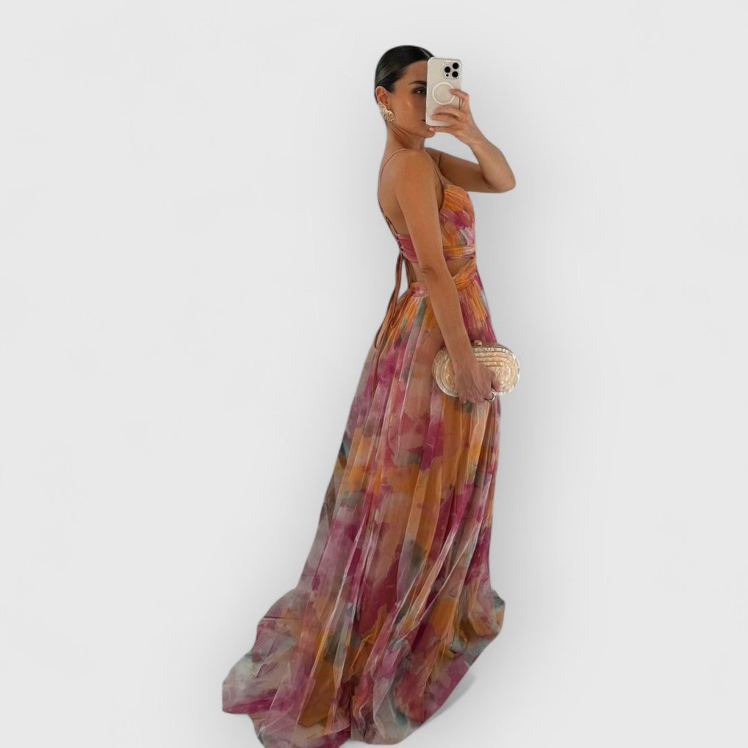 Dani | Maxi Dress with Floral Print
