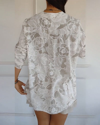 Edda | Elegant Floral Blouse