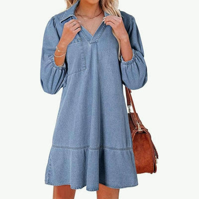 Leni | Casual Denim Dress