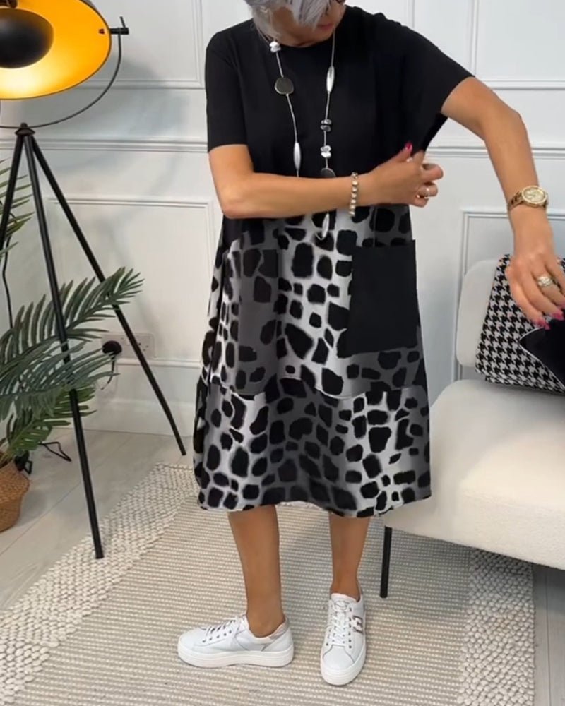 Evie | Casual Print Dress