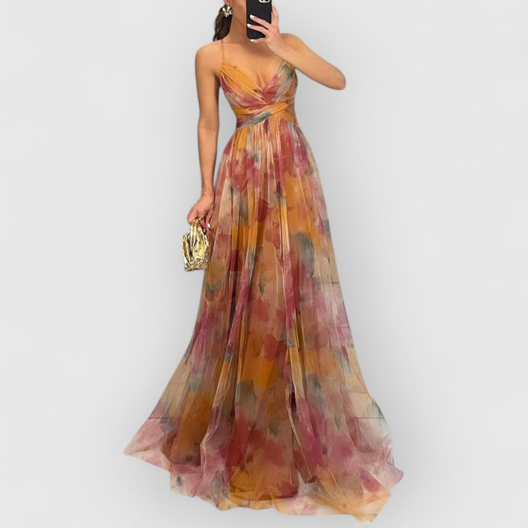 Dani | Maxi Dress with Floral Print