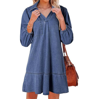 Leni | Casual Denim Dress