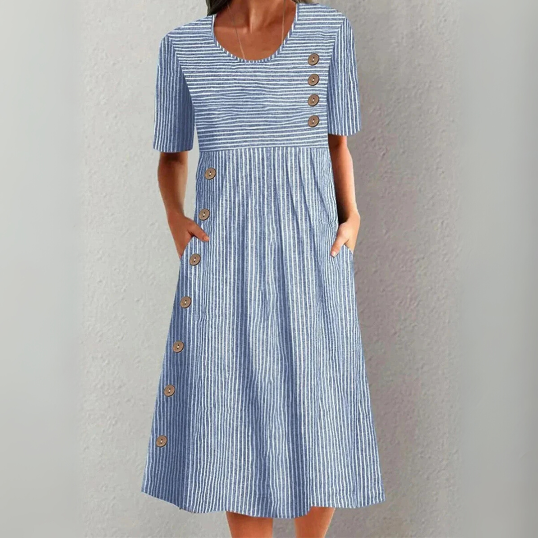 Lenna | Striped Dress