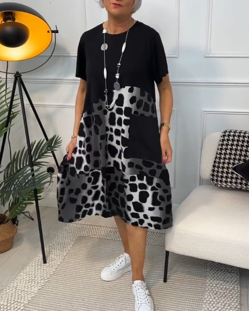 Evie | Casual Print Dress