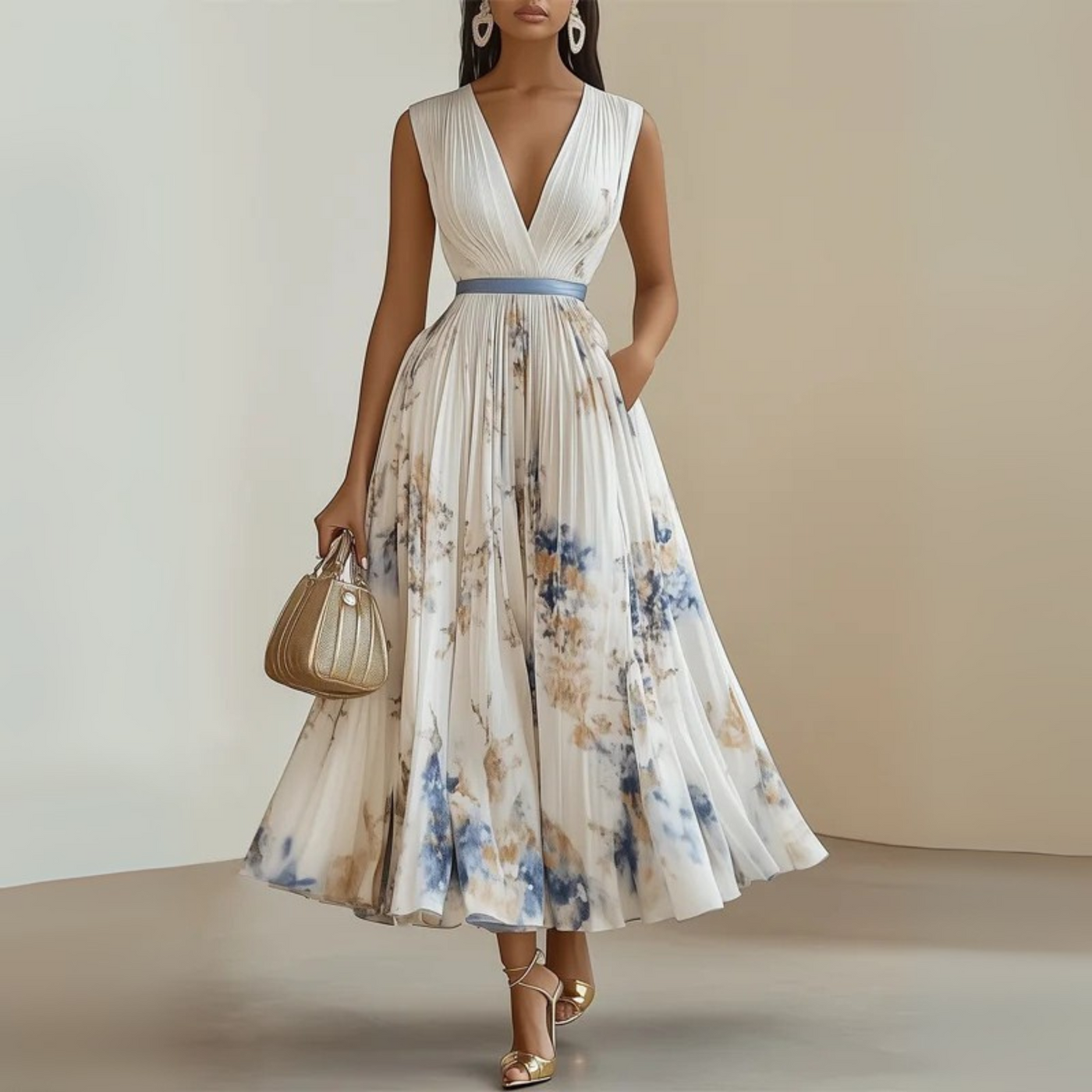Adeline | Sophisticated Summer Maxi Dress