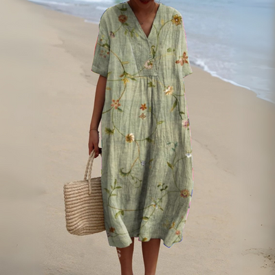 Nathalie™ | Elegant Floral Dress