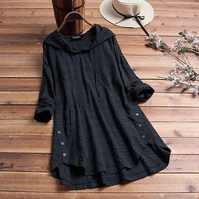 Kaia | Casual Tunic Dress with Hood