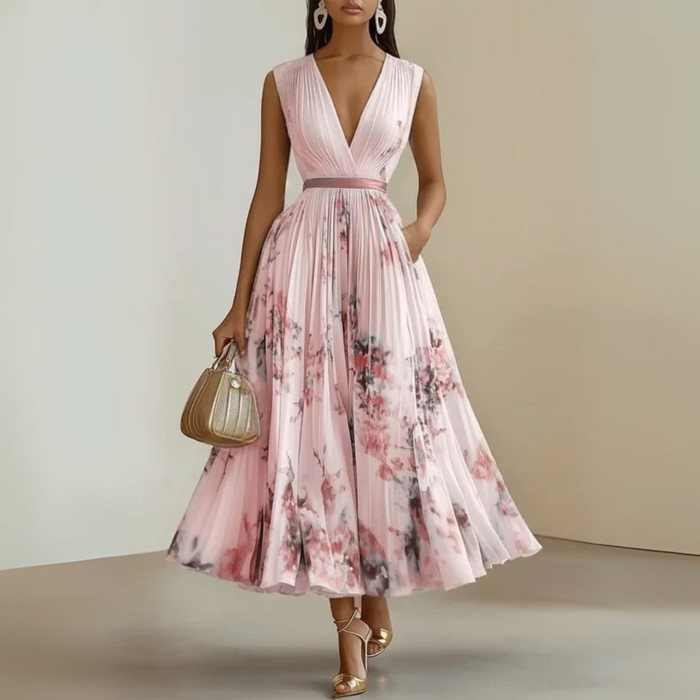 Adeline | Sophisticated Summer Maxi Dress