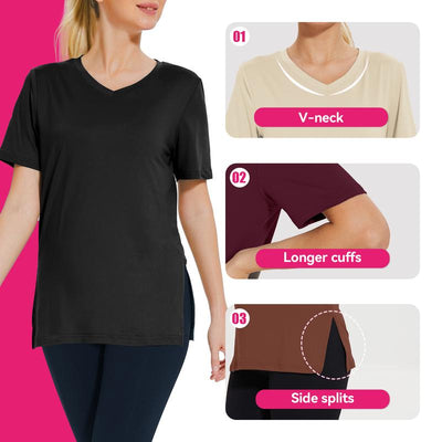 Paige | Essential V-Neck Tee 3-Pack
