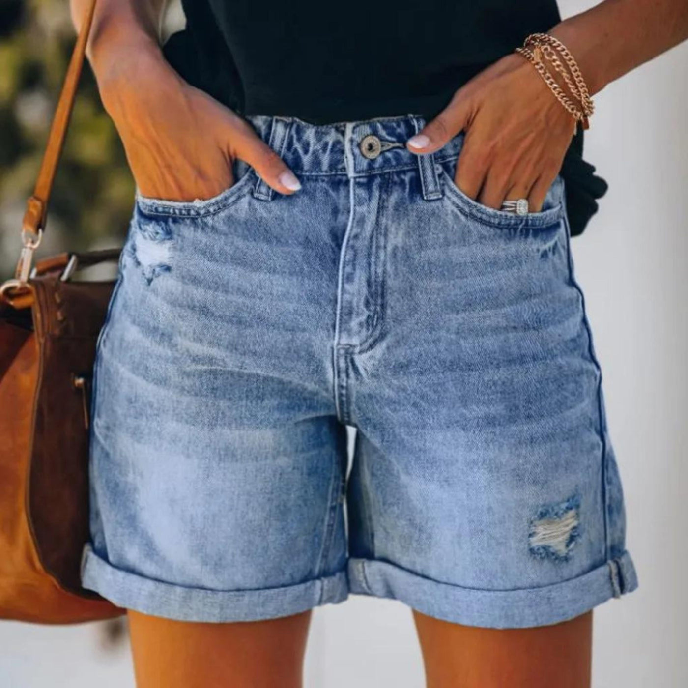 Aurora | High-Waist Shorts