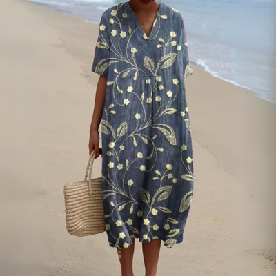 Nathalie™ | Elegant Floral Dress