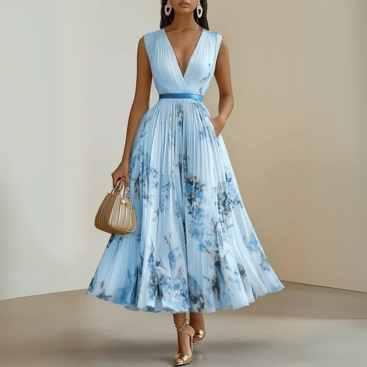 Adeline | Sophisticated Summer Maxi Dress