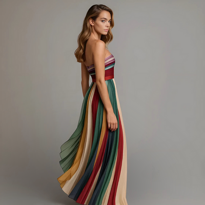 Solina | Colorful Sleeveless Dress