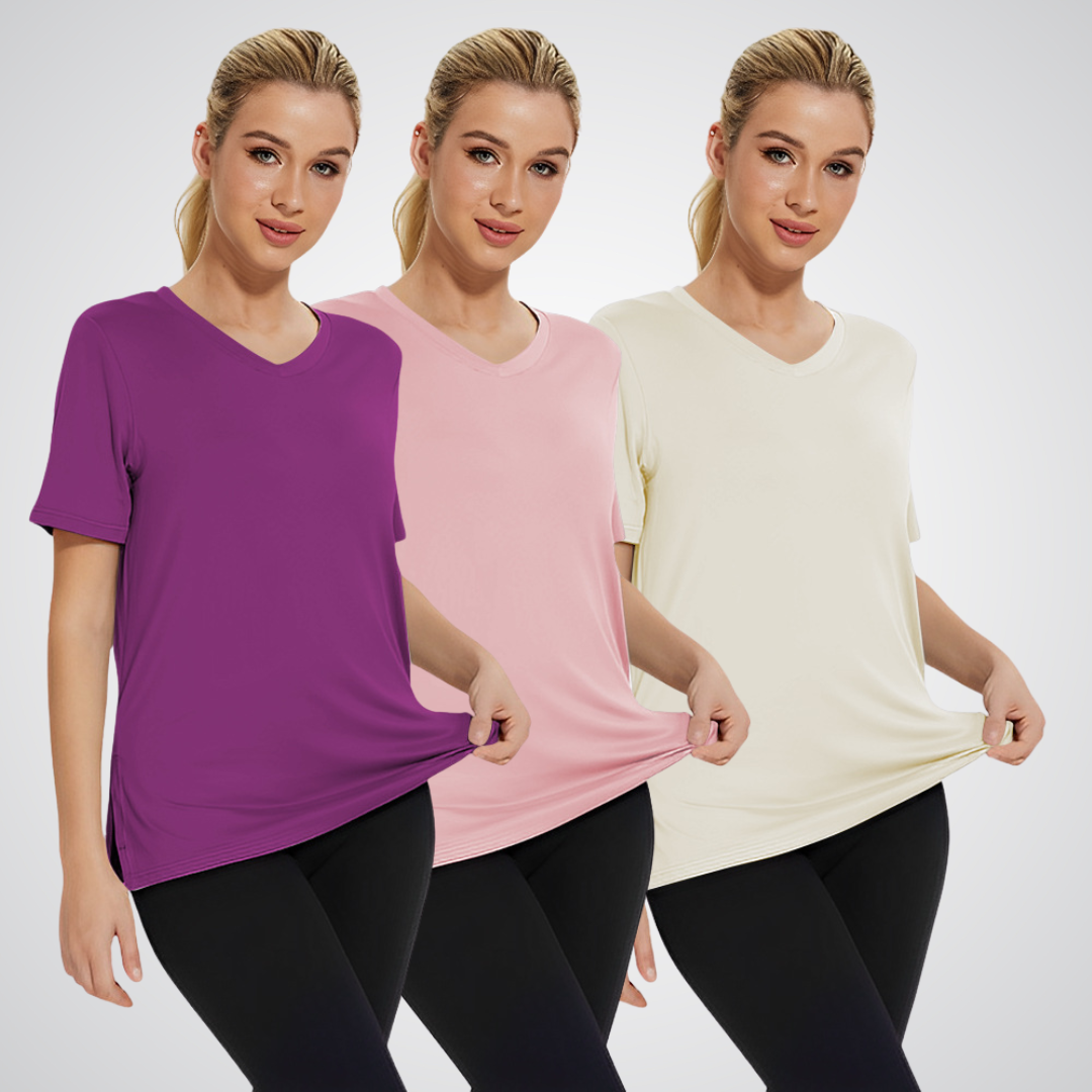 Paige | Essential V-Neck Tee 3-Pack