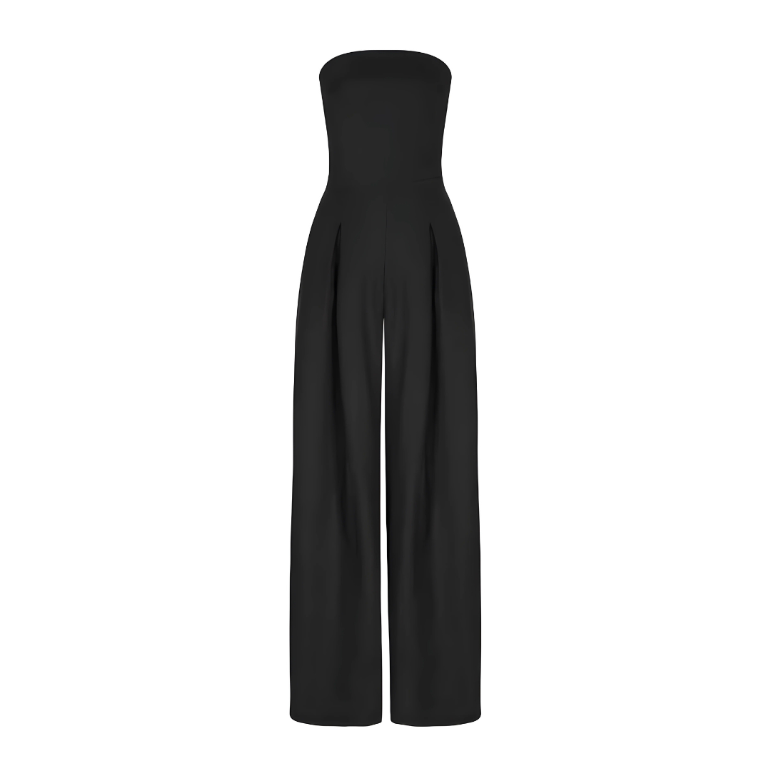 Maris | Strapless Wide-Leg Jumpsuit