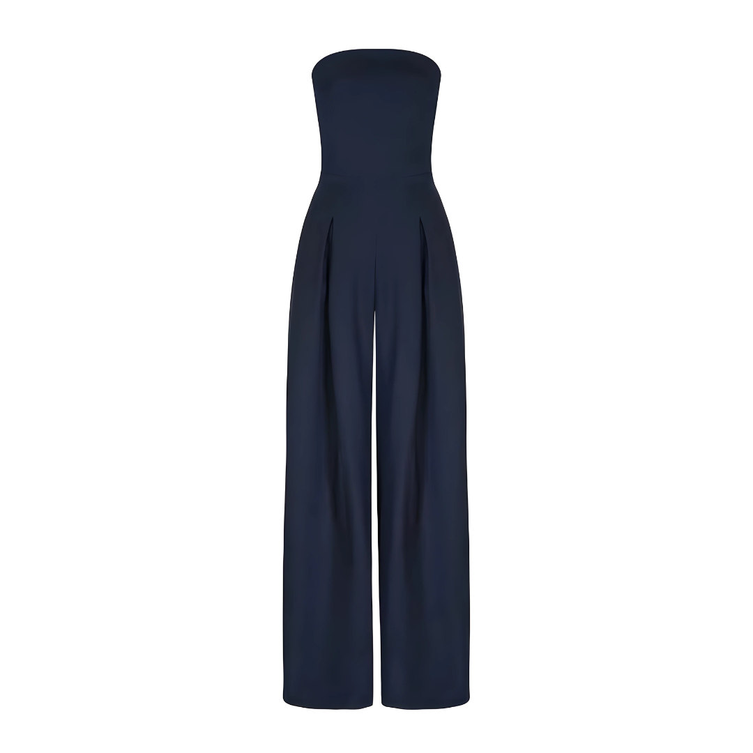 Maris | Strapless Wide-Leg Jumpsuit