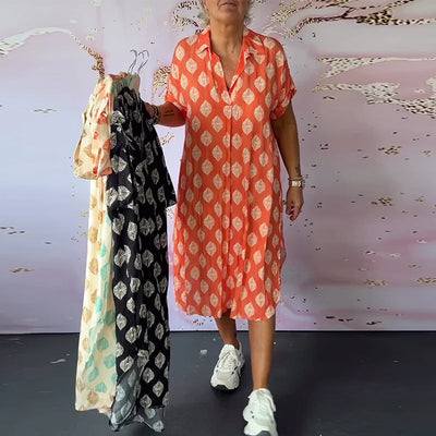 Coral | Everyday Shirt Dress