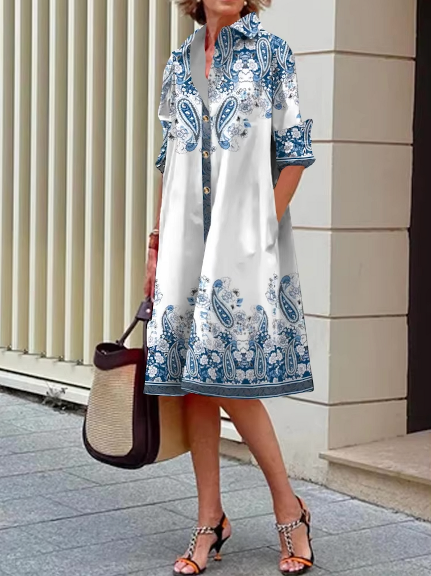 Bondi | Elegant Midi Dress – Multiple Prints & Colours