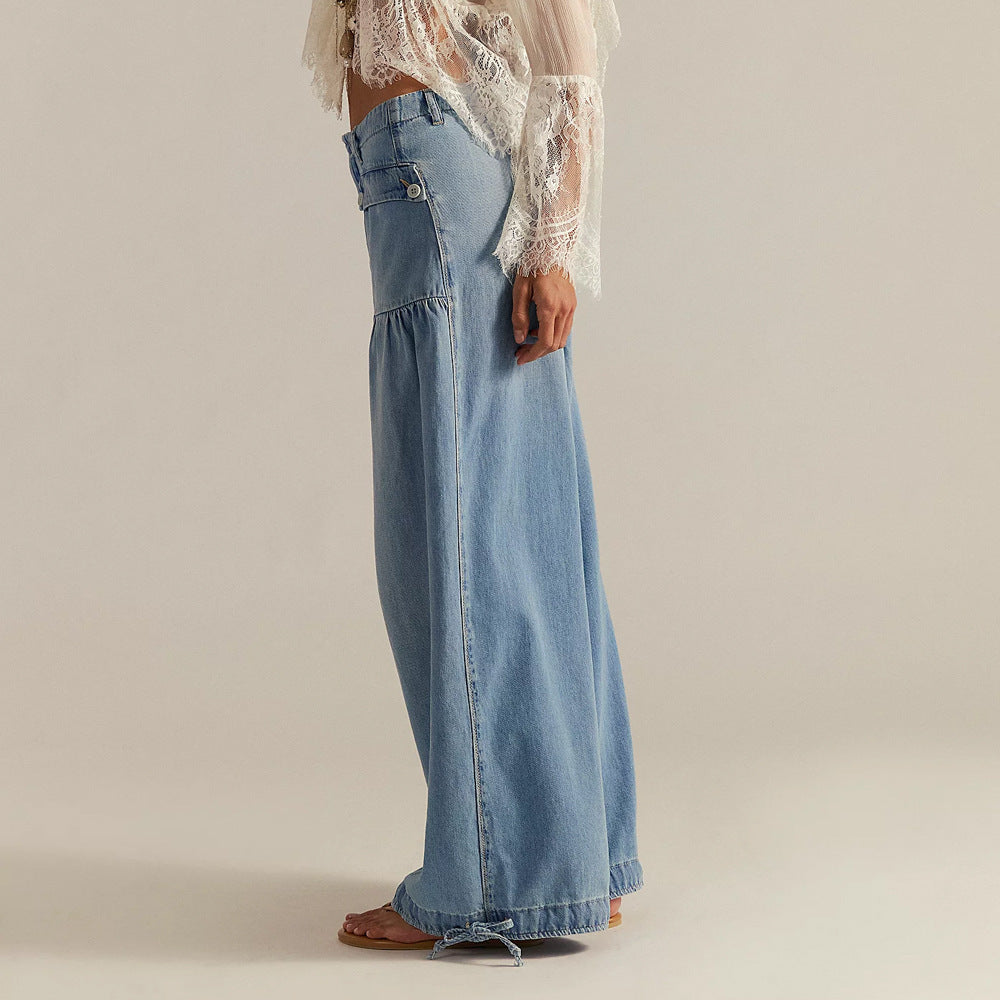 Mariblu | Elegant Wide-Leg Jeans