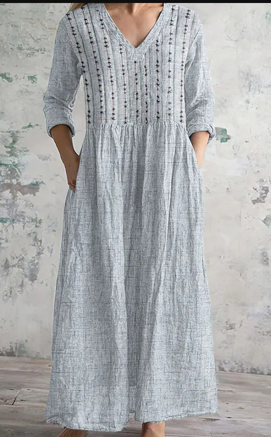 Shayla | Vintage Maxi-jurk