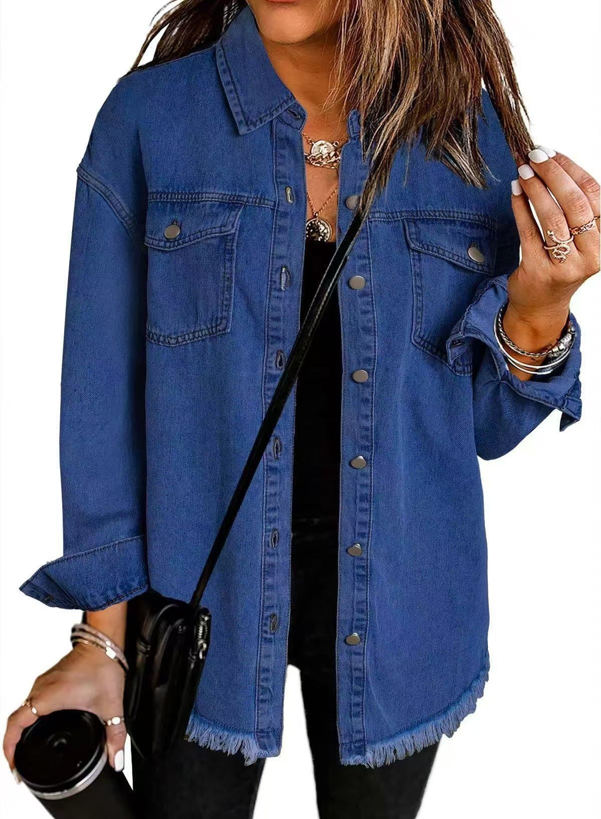 Saskia - Classic Everyday Denim Jacket